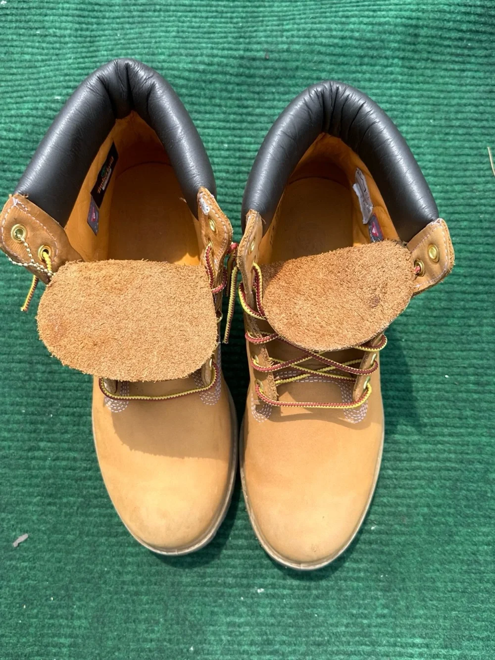 Timberland 6 Inch Premium Waterproof Boot 'Wheat' Nubuck Men’s Size 10